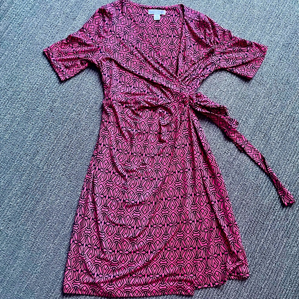 Motherhood maternity wrap dress